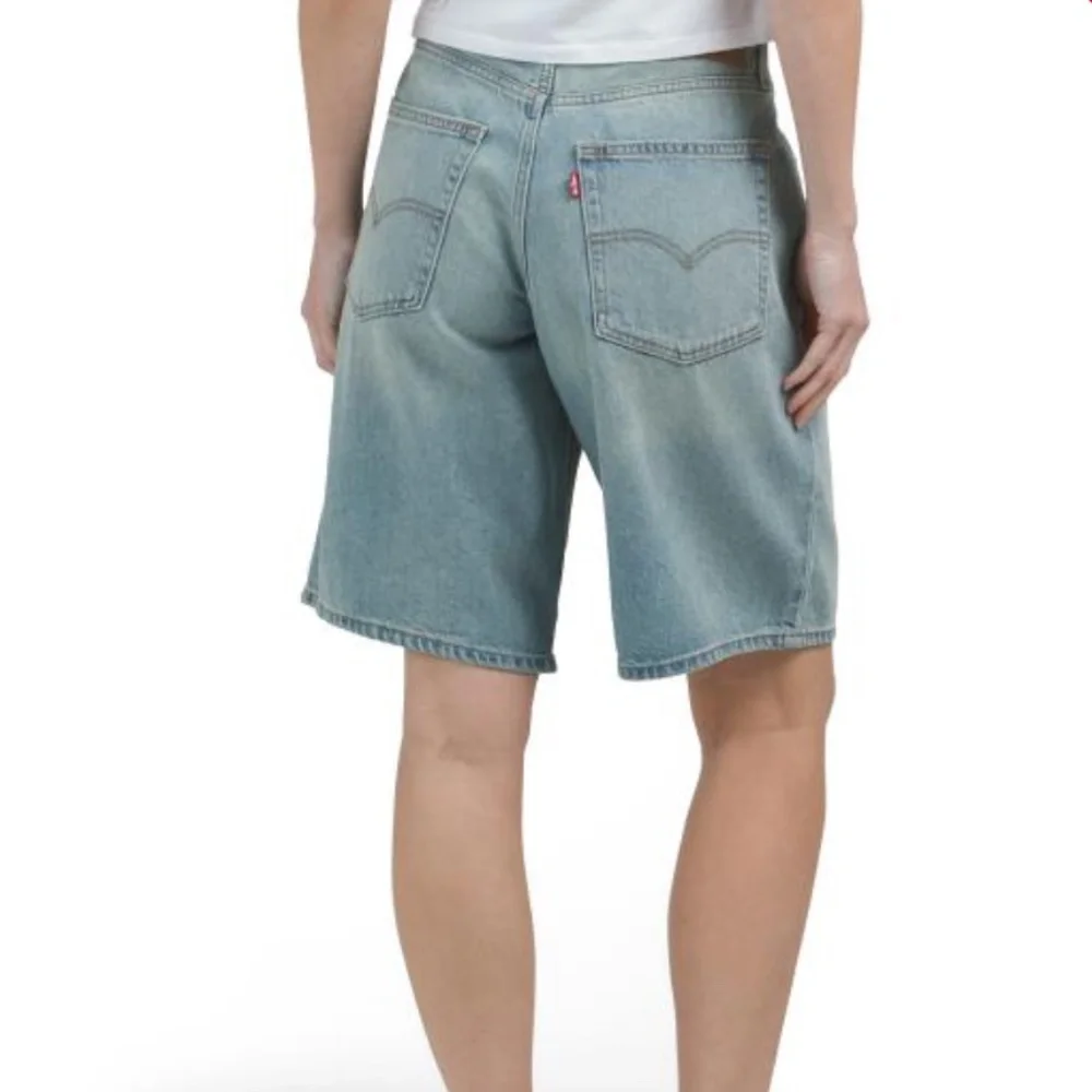NWT LEVI'S Premium Baggy Dad Womens Jorts - I Told You Sze 34